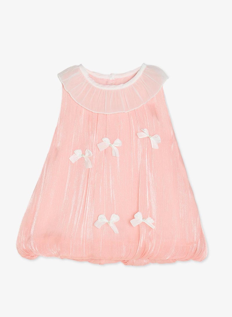 Pinata Tulle Collar Bow Occasion Dress - Image 1